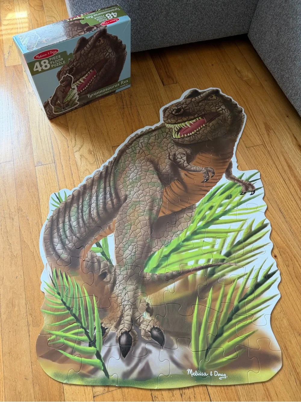 Melissa & Doug Tyrannosaurus Rex 48-Piece Floor Puzzle